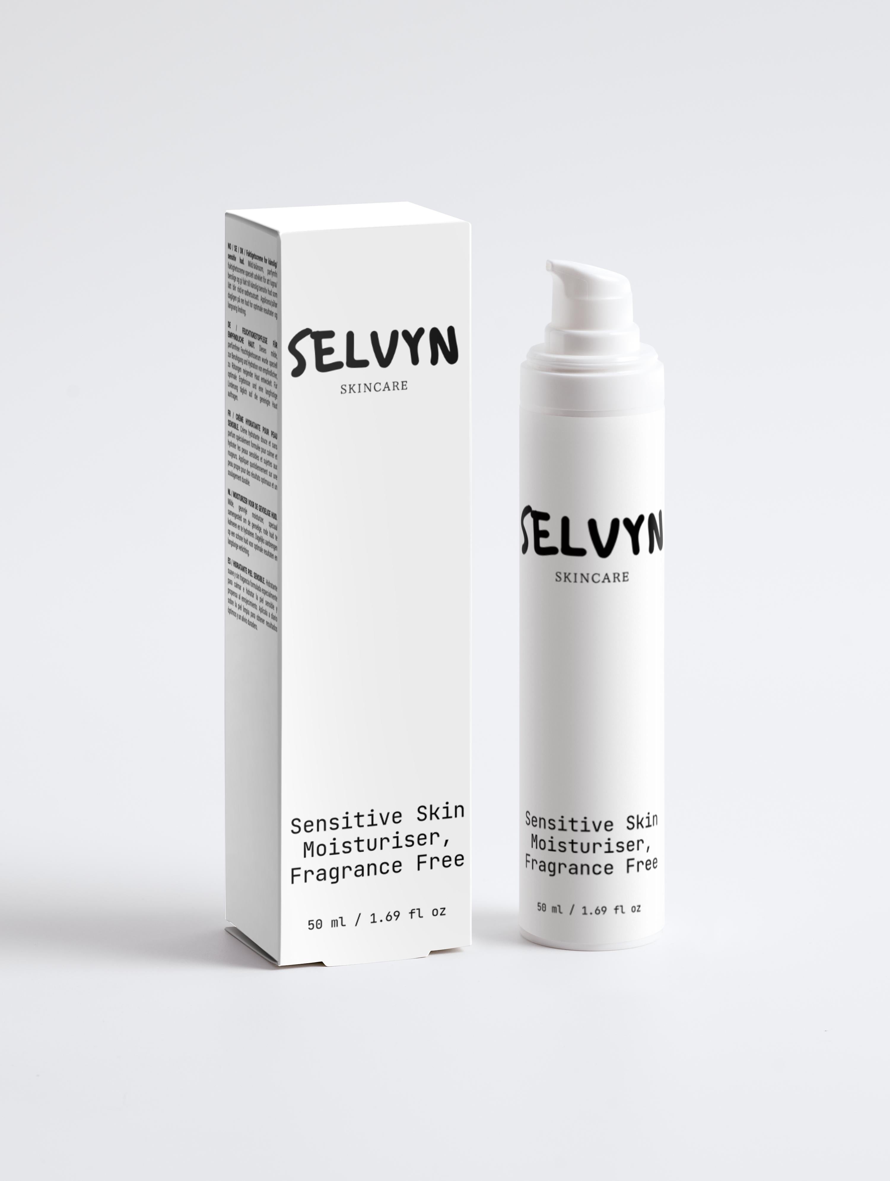 Sensitive Skin Moisturiser, Fragrance Free