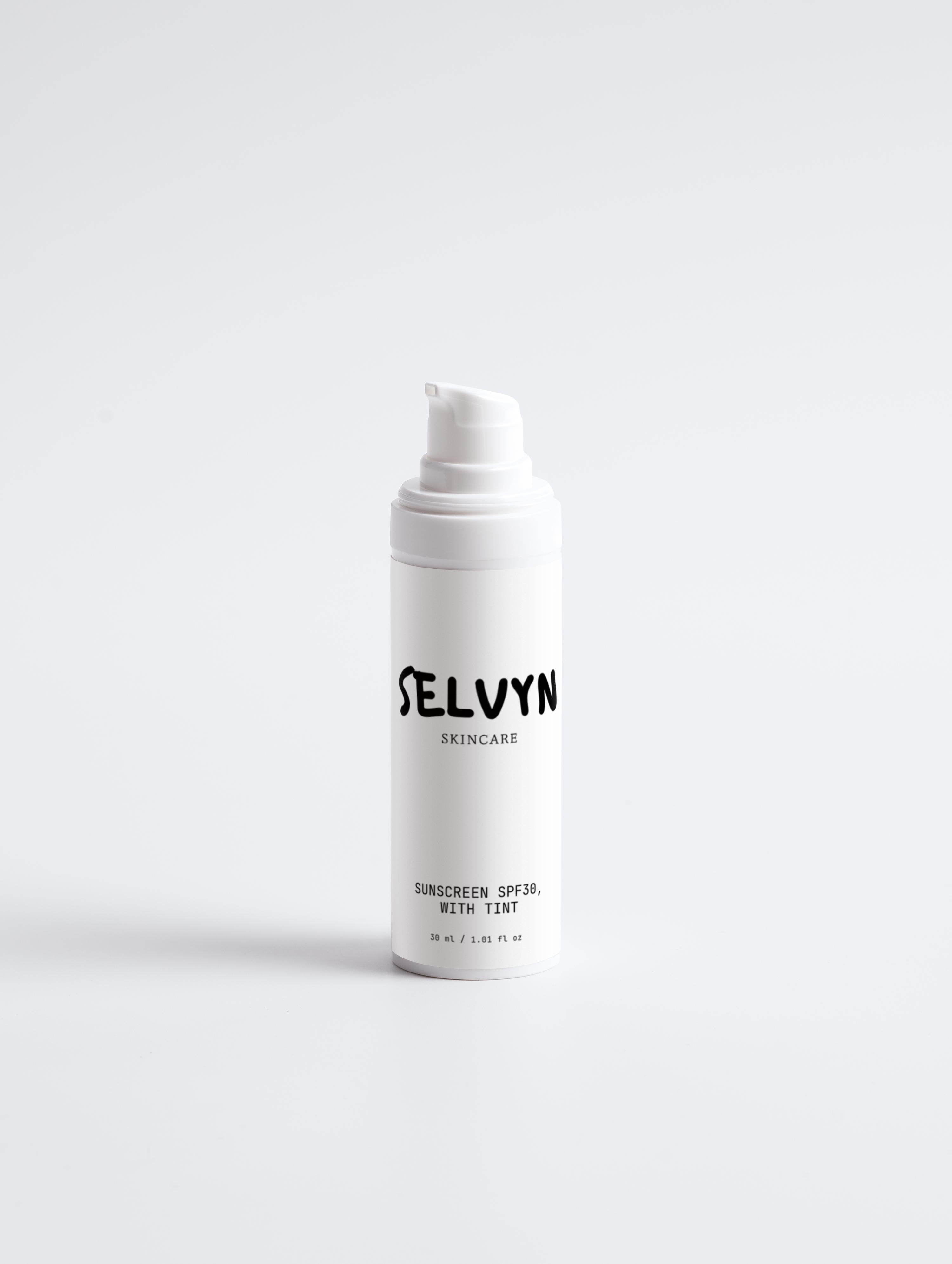Sunscreen SPF30, with tint