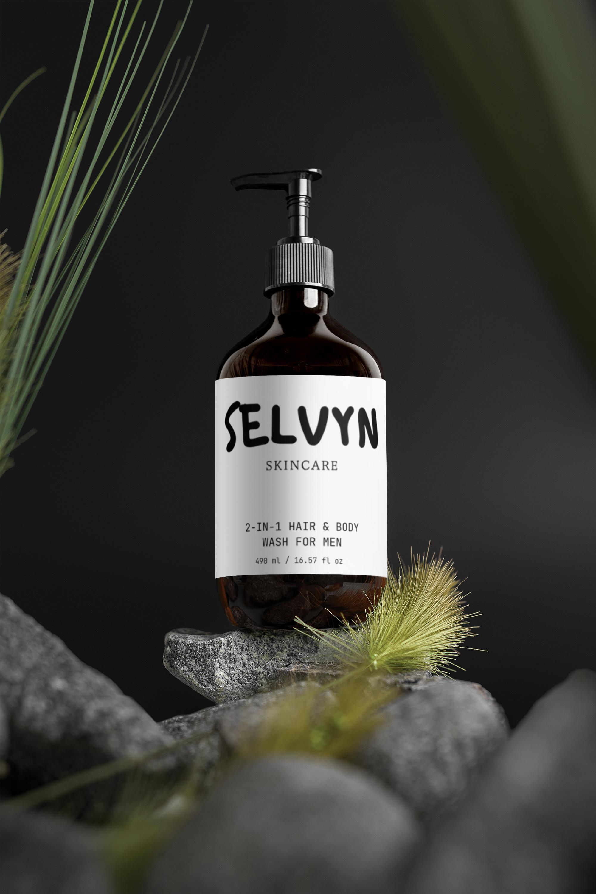 2-in-1 Hair & Body Wash for men